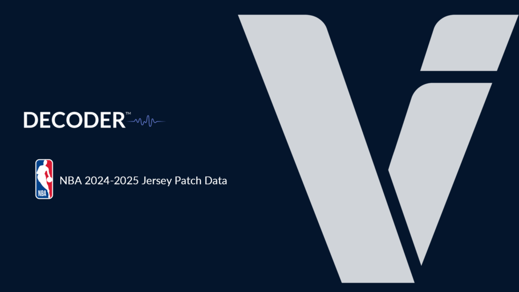 NBA 2024-2025 Jersey Patch Data