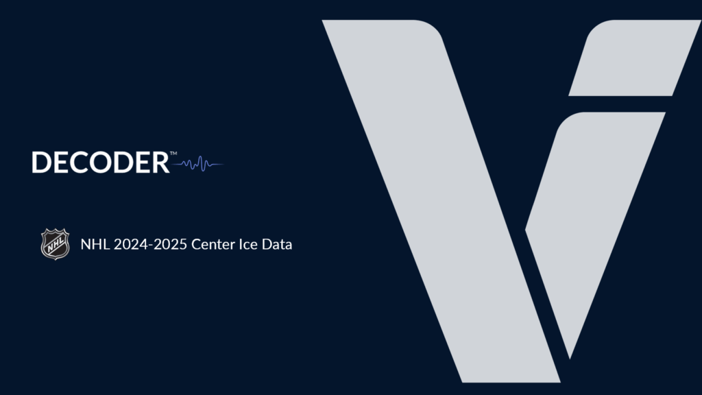 NHL 2024-2025 Center Ice Data